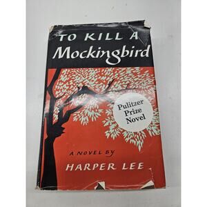 To Kill A Mockingbird Hardcover Book With Dust Jacket